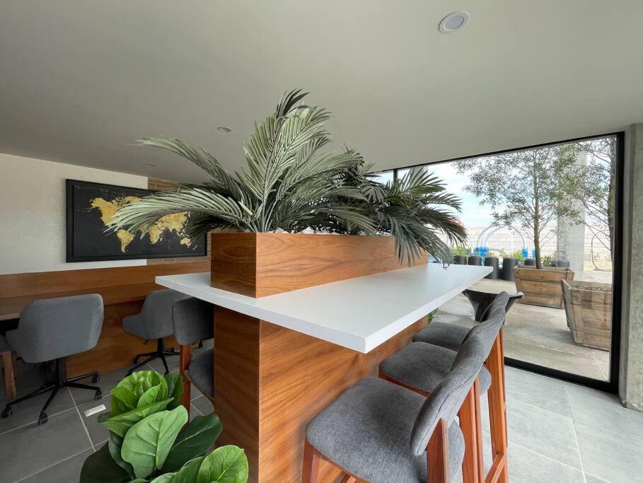 Appartamento Depa Boho Al Sur Pet Friendly Piscina Gym Sala De Cine Guadalajara Esterno foto
